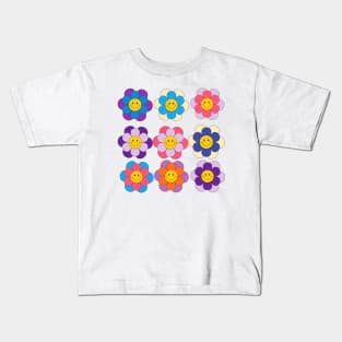 smile flower Kids T-Shirt